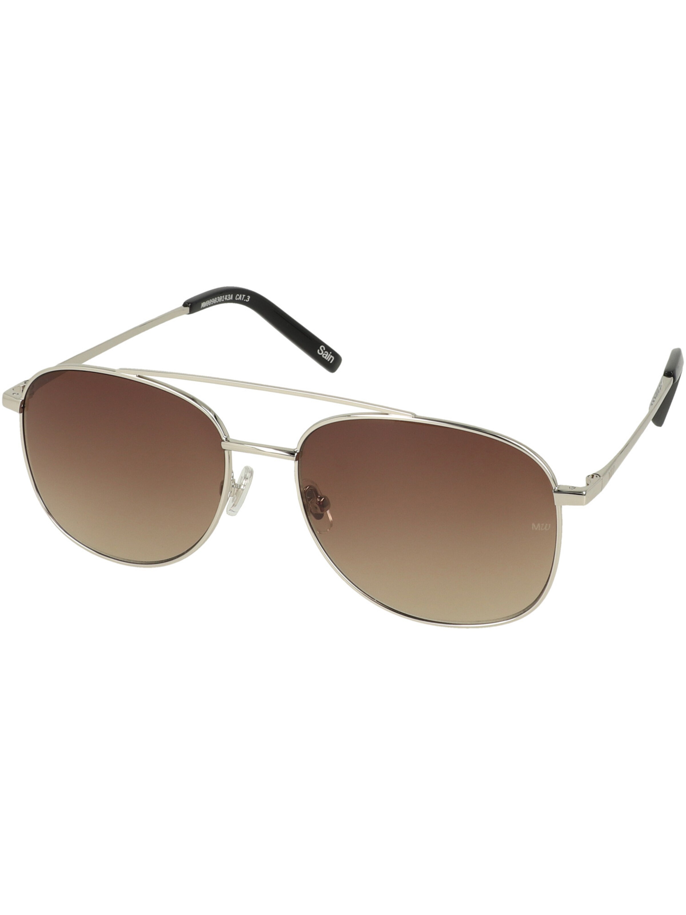 MessyWeekend Sunglasses ' SAIN ' in Grey: front