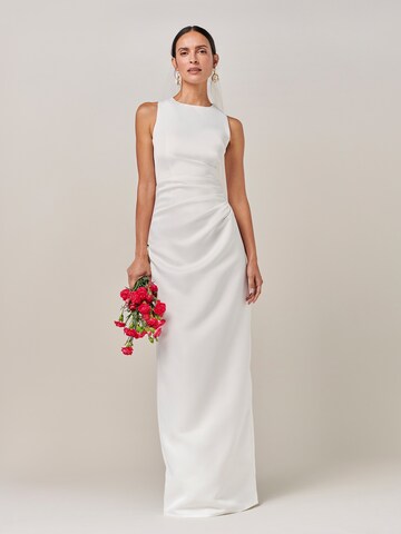 BWLDR Dress 'ESTRELLA' in White: front