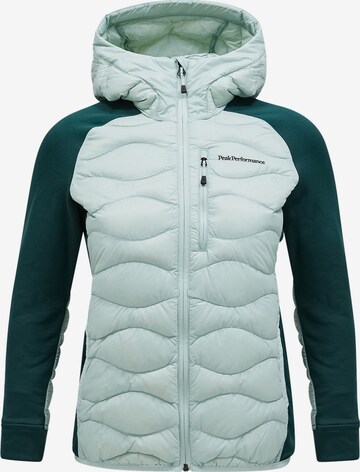 PEAK PERFORMANCE Outdoor Jacket in Green: front