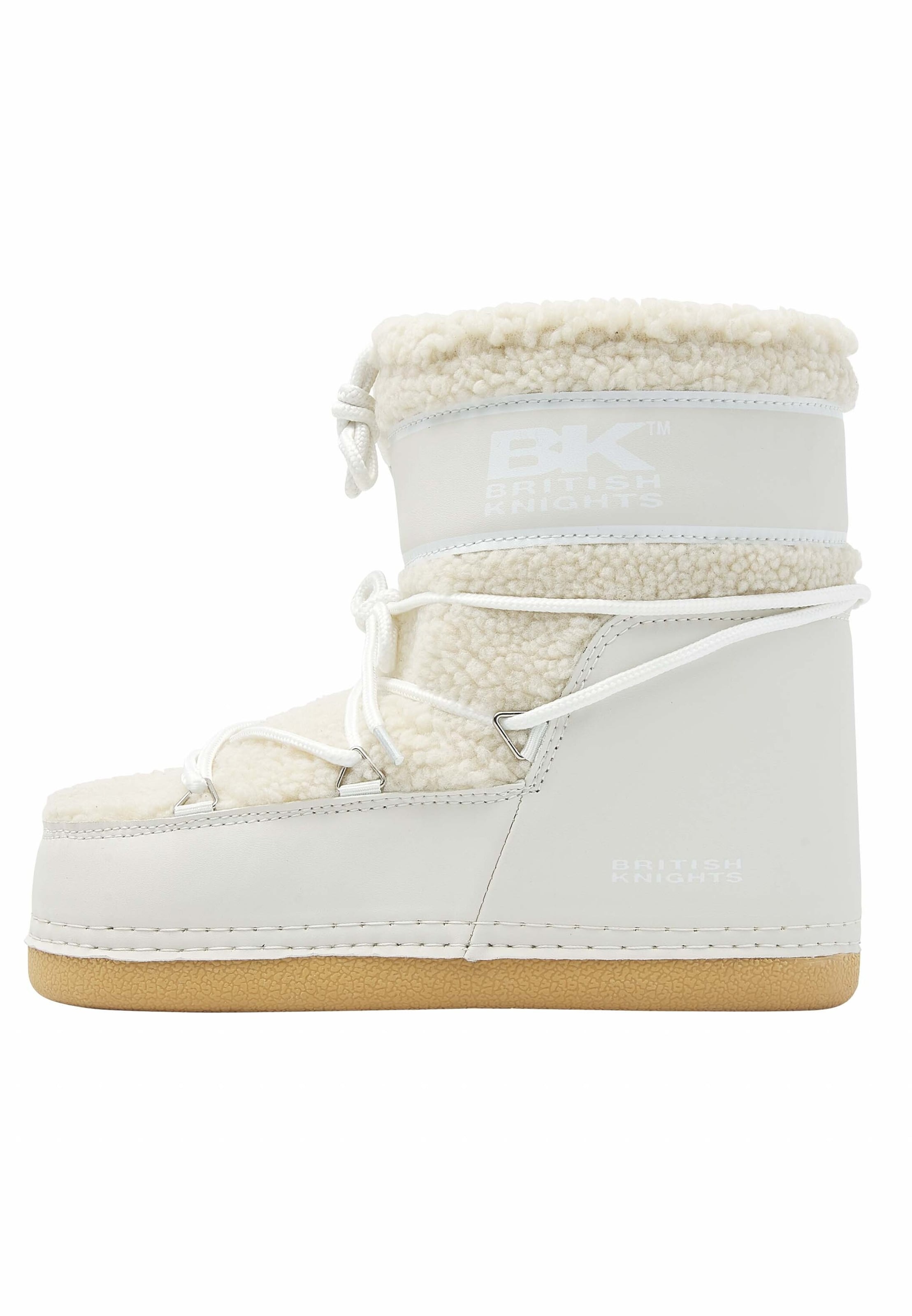 BRITISH KNIGHTS Snowboots 'BLIZZARD' i hvid: forside
