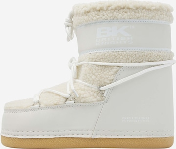 Après-ski 'BLIZZARD' BRITISH KNIGHTS en blanc : devant