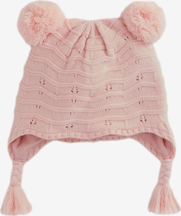 rožinė Next Megzta kepurė: priekis