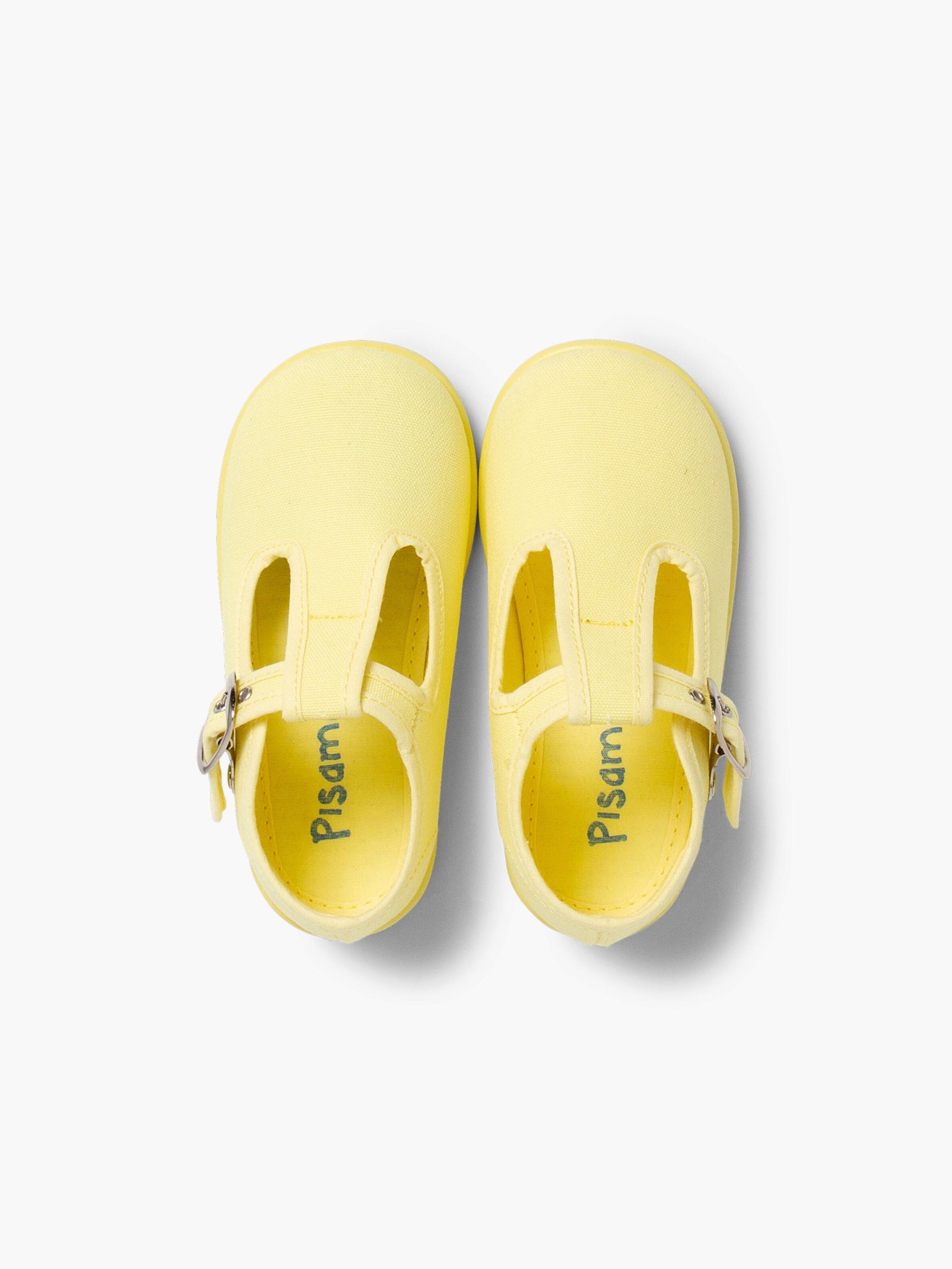 Pisamonas - Zapatos primeros pasos en amarillo