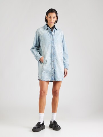 mėlyna Calvin Klein Jeans Palaidinės tipo suknelė: priekis