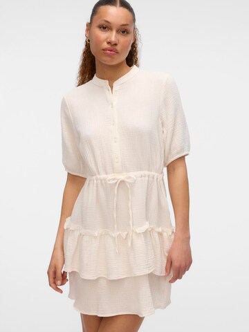 VERO MODA Blusekjole 'VMNatti' i hvid: forside