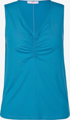 Emilia Lay Top in Blue: front