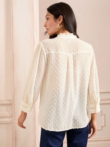 love & roses Bluse in Beige