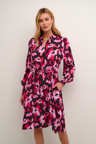 Robe 'Pollie' Kaffe en rose : devant