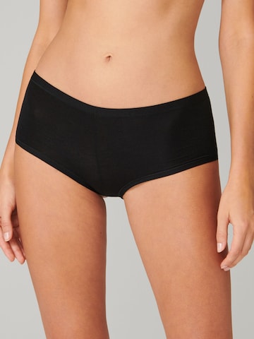 SCHIESSER Athletic Underwear in Black: front