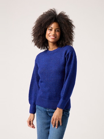 NAF NAF Sweater 'Garance' in Blue: front