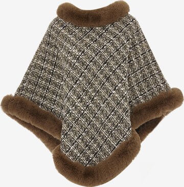 CHANI Cape in Brown: front