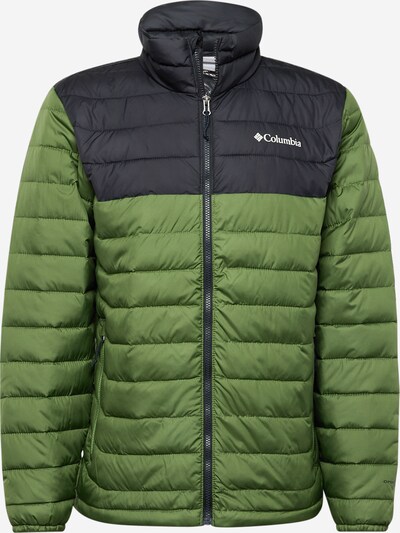 COLUMBIA Športna jakna | zelena / črna / bela barva, Prikaz izdelka