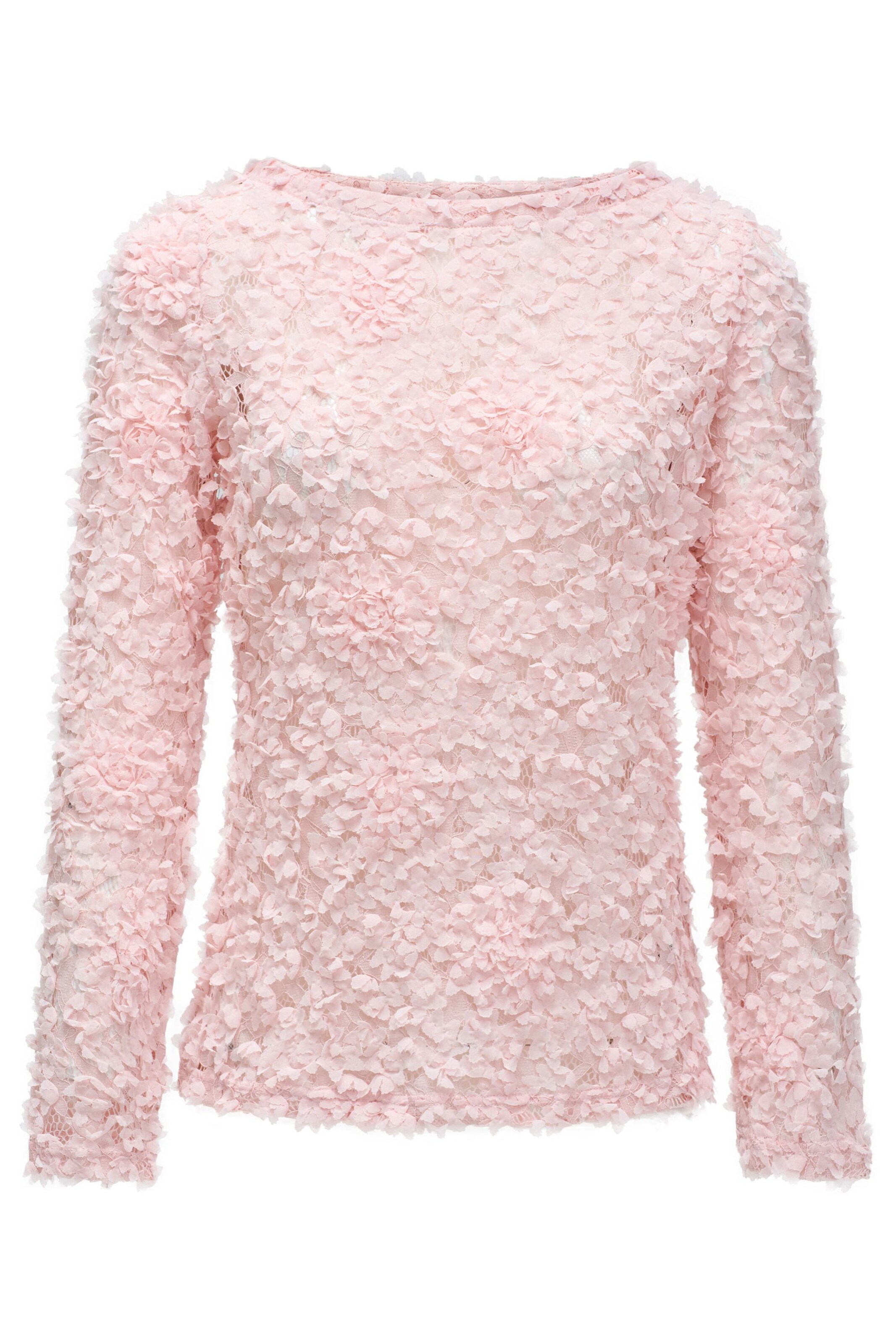 Salsa Jeans Trui in Roze: voorkant