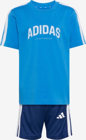 ADIDAS SPORTSWEAR Trainingspak in Blauw: voorkant