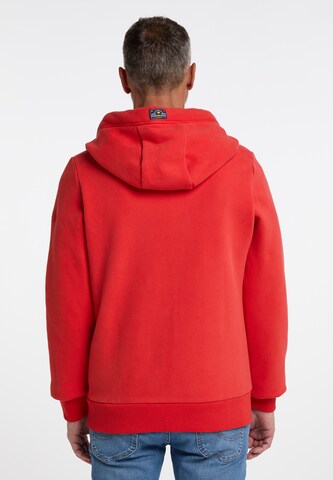 Schmuddelwedda Sweatvest in Rood