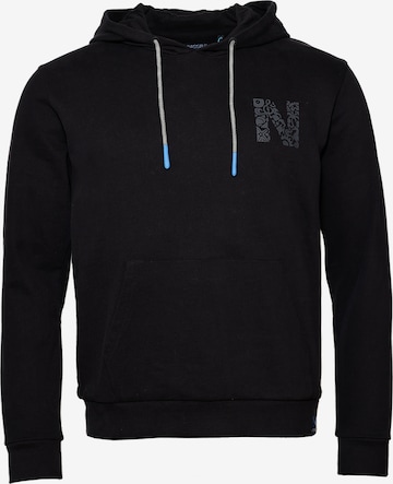 NASSAU Beach Club Sweatshirt in Black: front