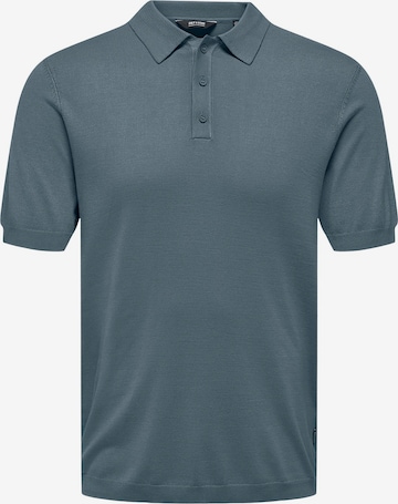 Only & Sons Sweater 'Wyler' in Blue: front