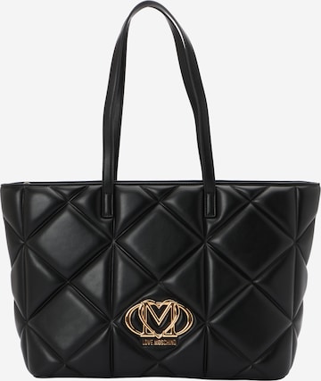 Love Moschino Наплечная сумка в Черный: спереди
