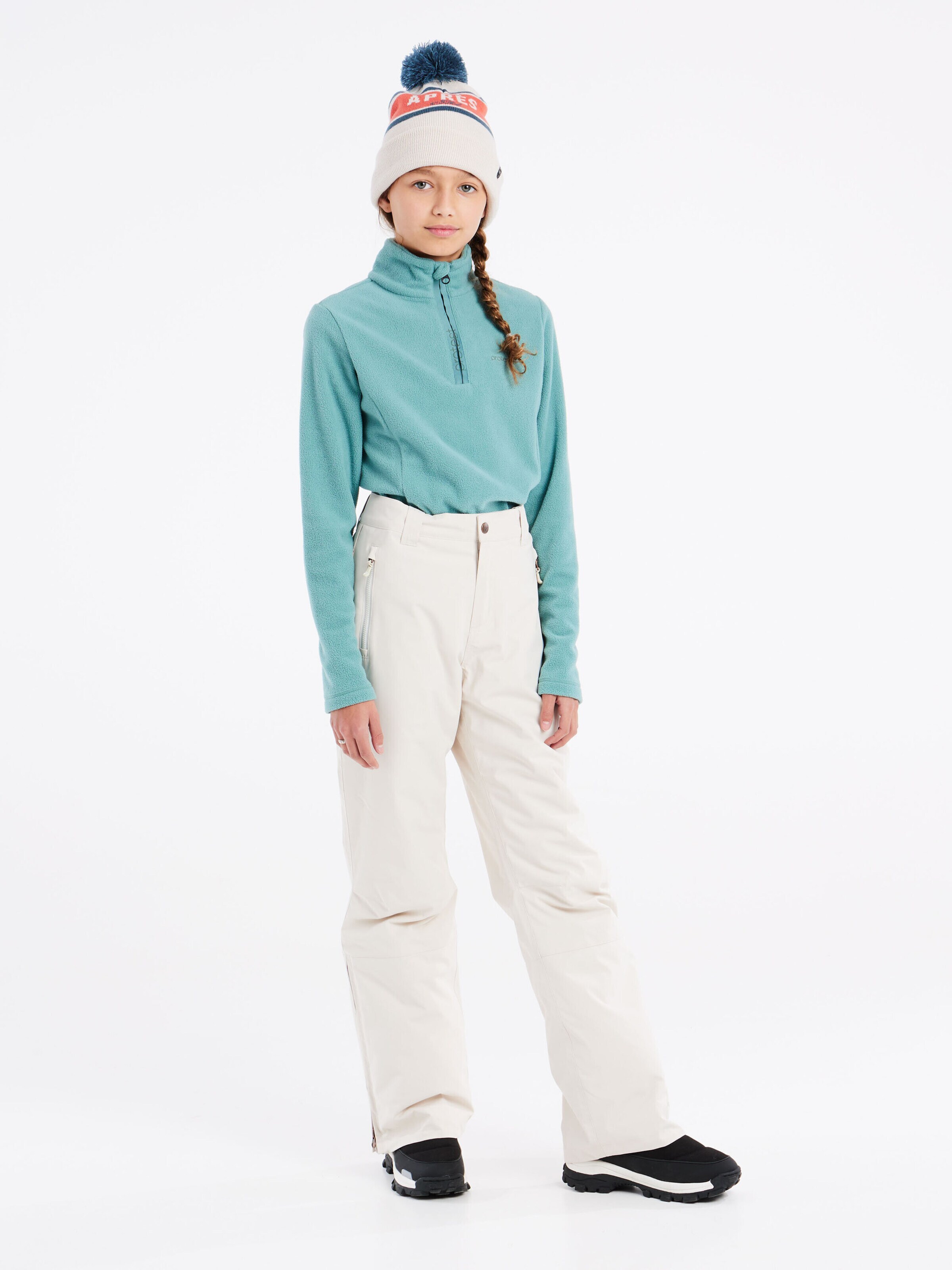 PROTEST Loosefit Sporthose 'SUNNY JR'‌‌‌‌‌ in Weiß: Vorderseite