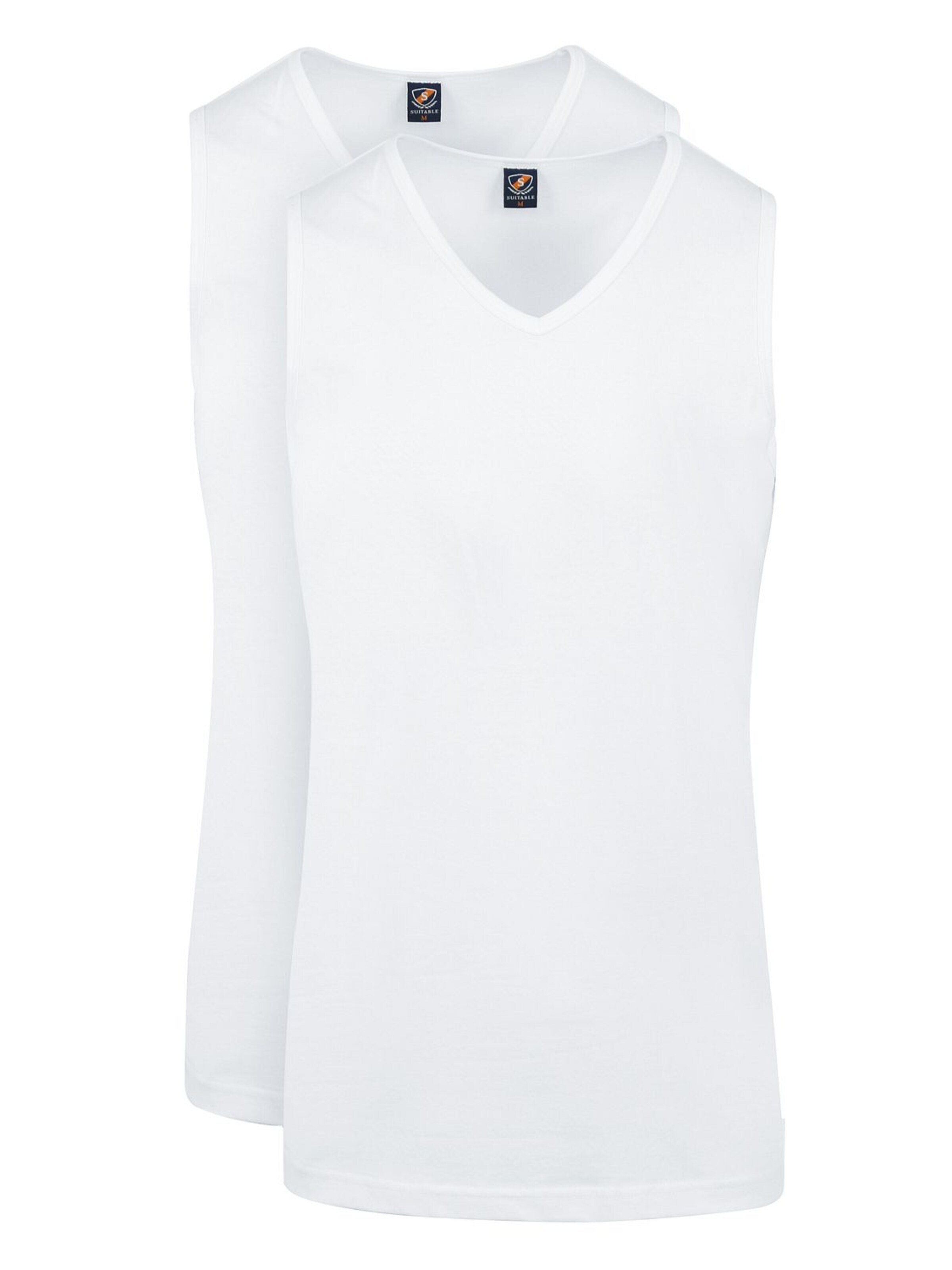 Suitable Shirt 'Viless' in White: front