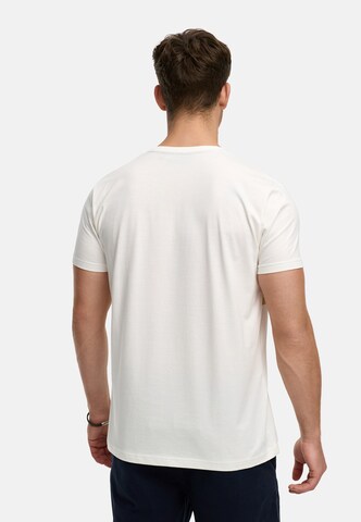 INDICODE JEANS Shirt 'Asbjorn' in Wit