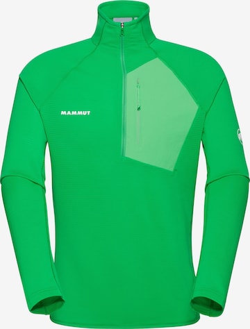 MAMMUT Funktionsshirt 'Aenergy' in Grün: Vorderseite