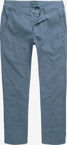 Boston Park Regular Chinohose in Blau: Vorderseite