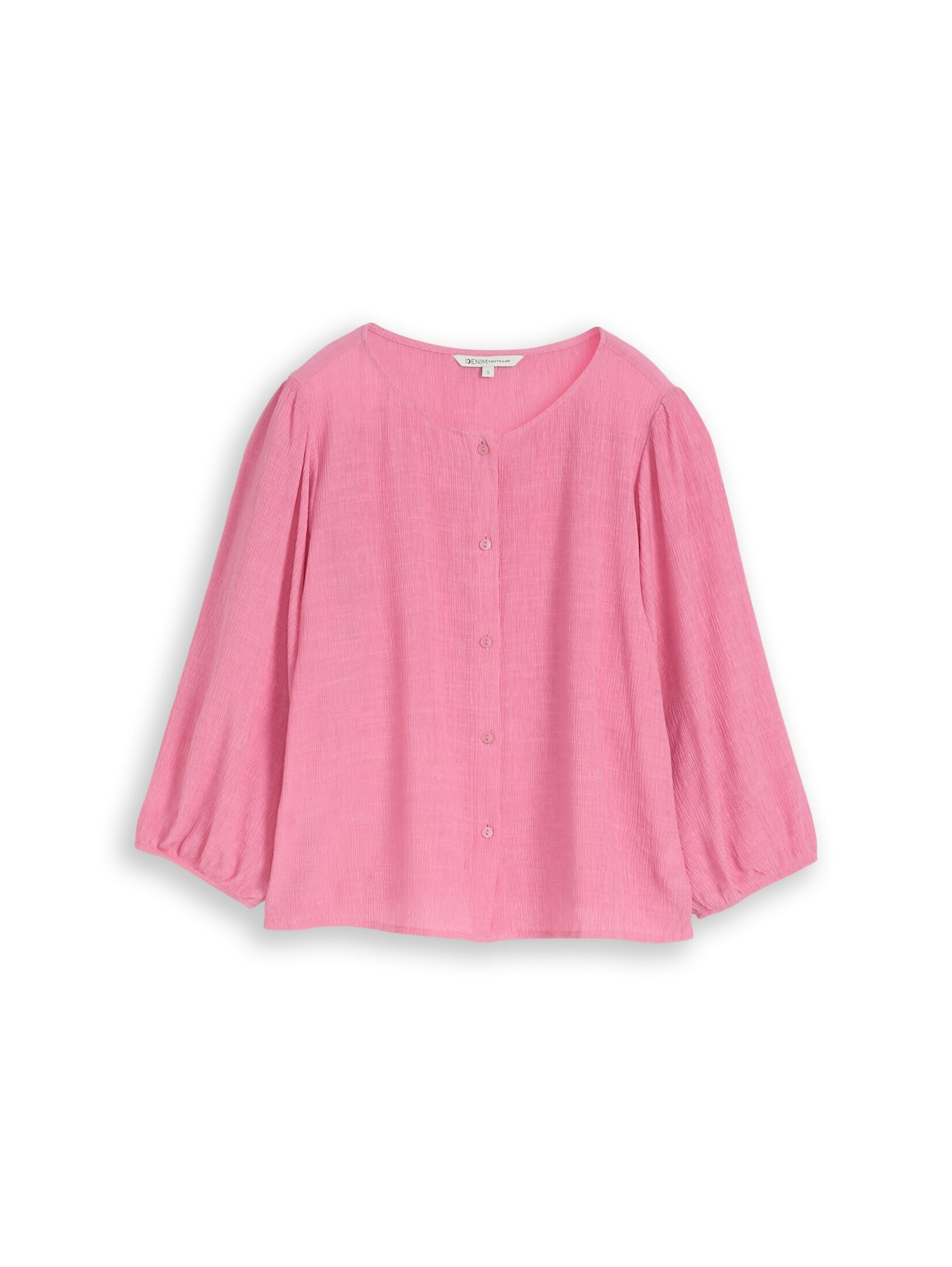 TOM TAILOR DENIM Blouse in Roze: voorkant