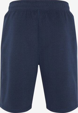 Oklahoma Jeans Regular Bermuda Shorts ' aus Baumwollmix ' in Blau
