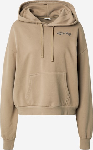 Hurley Athletic Sweatshirt 'EVERY DAY' in Beige: front