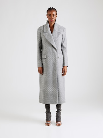 River Island Between-Seasons Coat in Grey: front