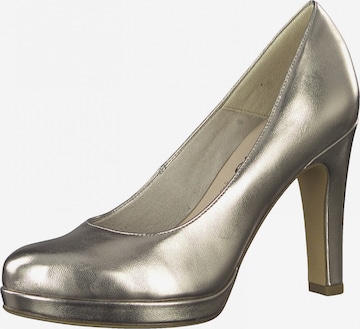 TAMARIS - Sapatos de salto em ouro: frente