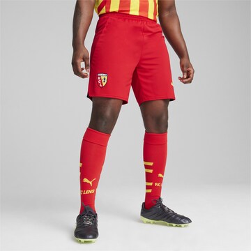 Regular Pantalon de sport PUMA en rouge : devant