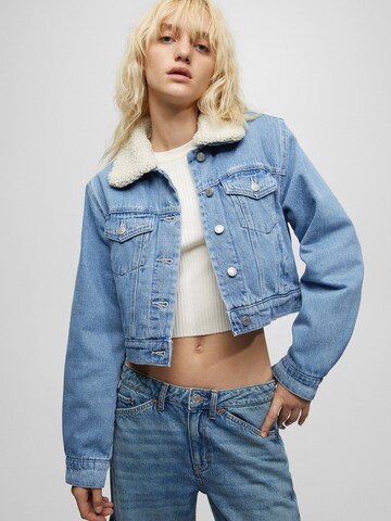 Pull&Bear Jacke in Blau: predná strana