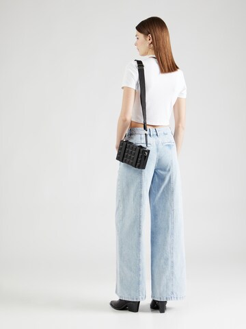 DRYKORN Wide leg Jeans 'FLOUR' in Blauw