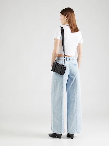 DRYKORN Wide Leg Jeans 'FLOUR' in Blau