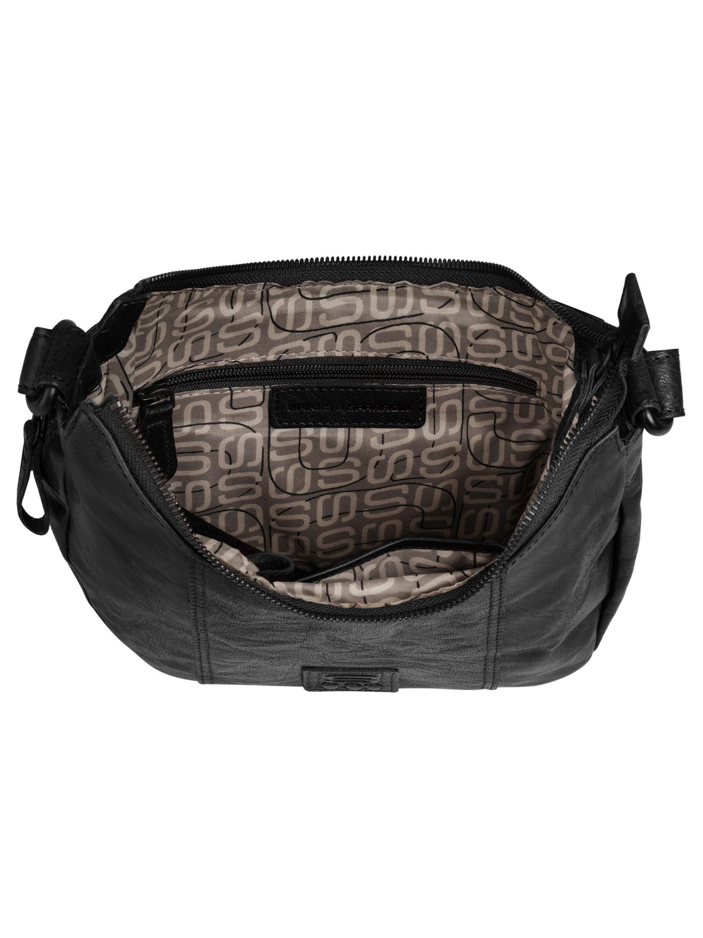Spikes & Sparrow Crossbody Bag in Black