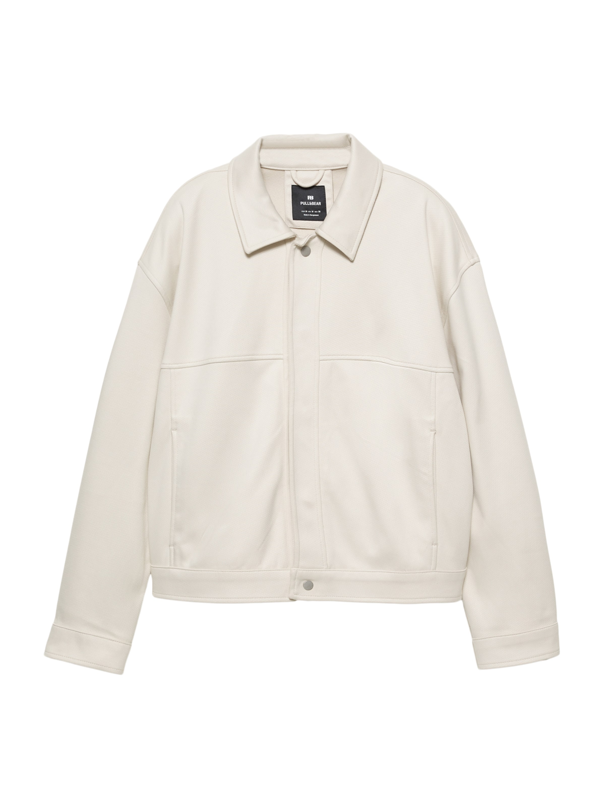 Pull&Bear Övergångsjacka i beige: framsida