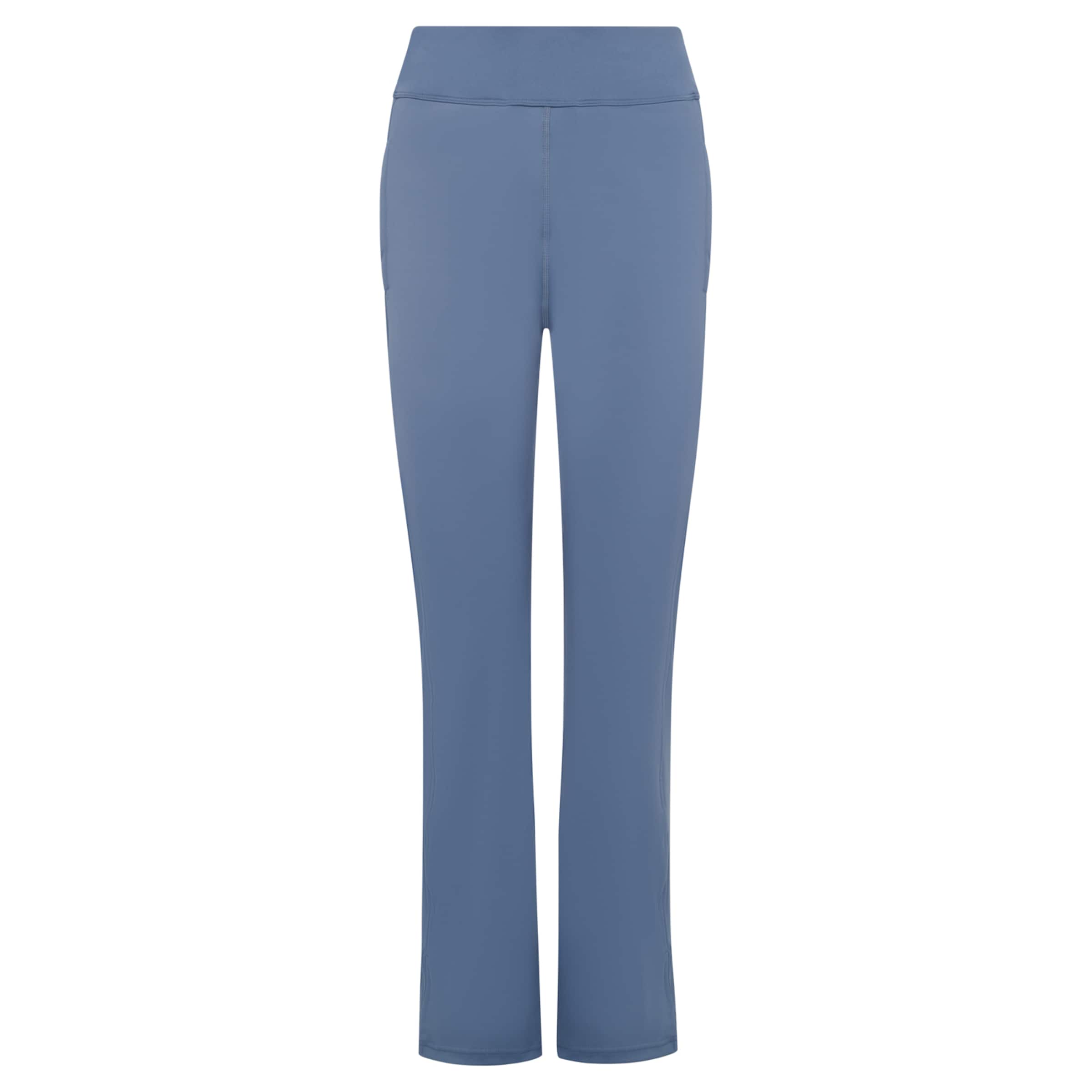 Born Living Yoga Flared Trousers 'Ondina' in Grey: front