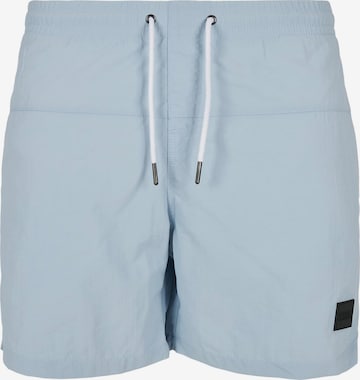 Urban Classics Kratke kopalne hlače | modra barva: sprednja stran