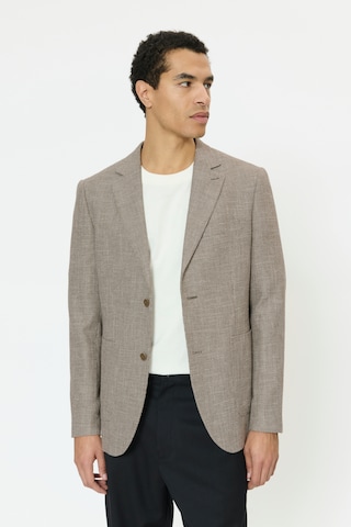 Matinique Regular fit Colbert in Beige: voorkant