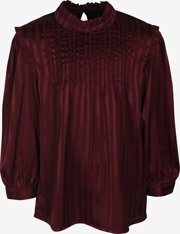 Bruuns Bazaar Kids Blouse 'Kamma' in Rood: voorkant