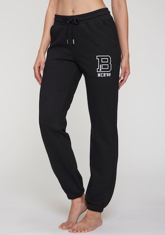 BENCH Tapered Pants in Black: front