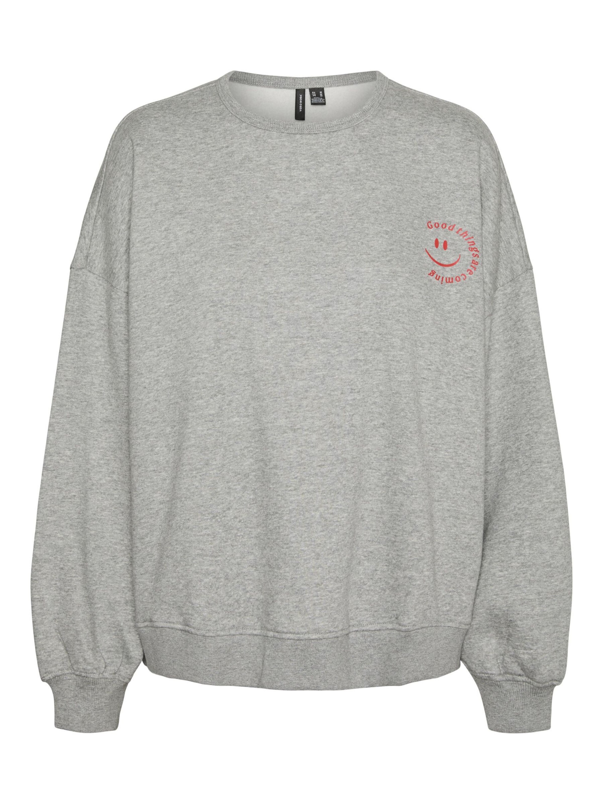 VERO MODA - Sudadera 'Ija' en gris: frente