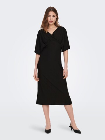 Robe 'ELSA' ONLY en noir : devant