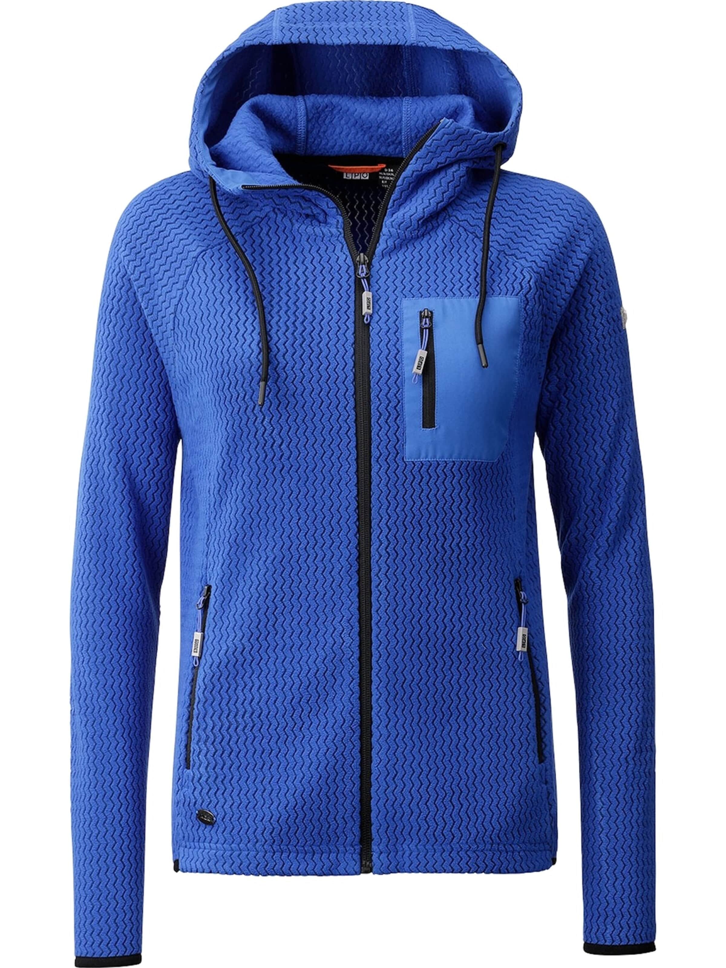 LPO Fleece jacket 'Weya' in Blue: front