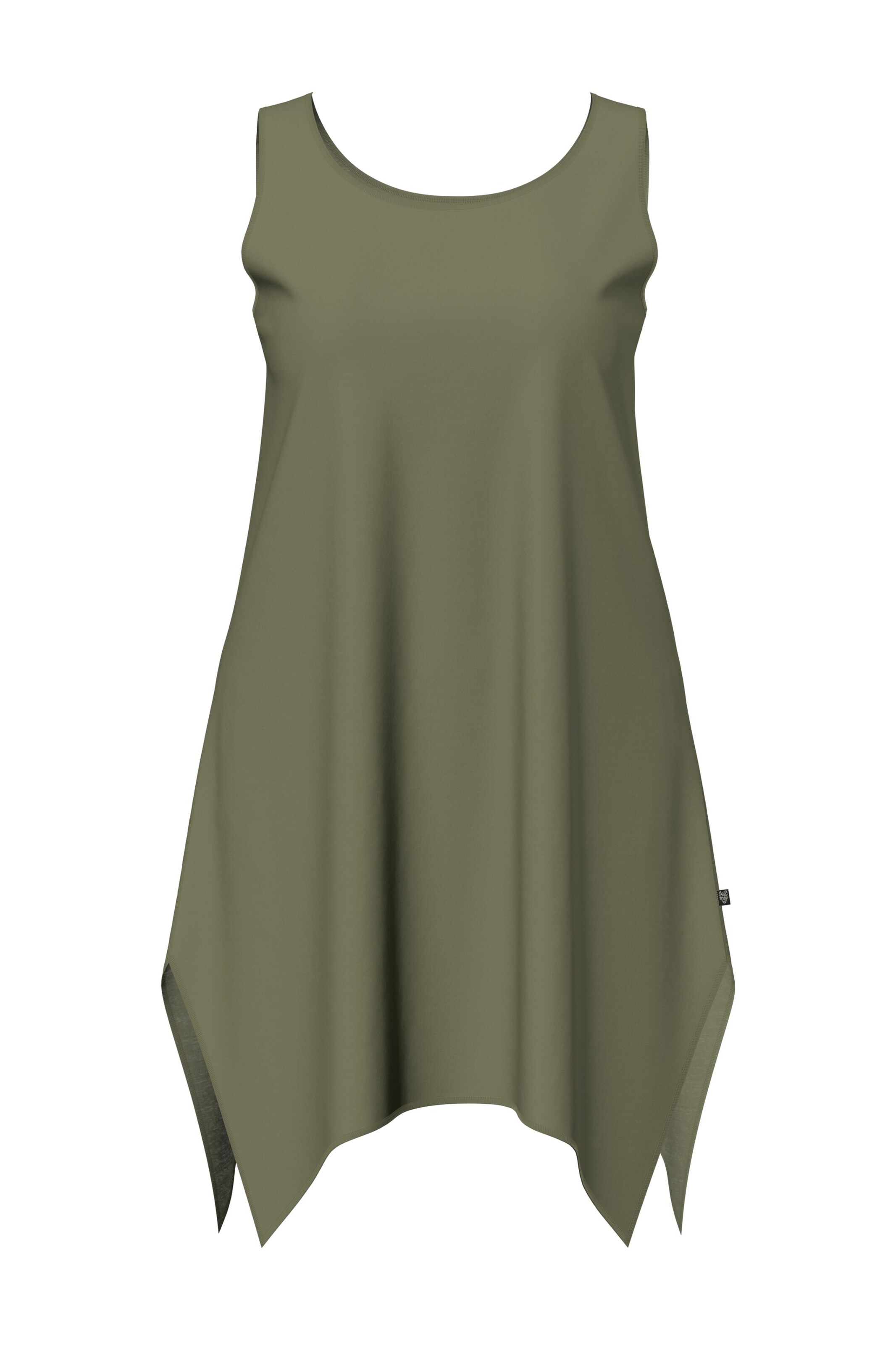 Ulla Popken Nachthemd in Grün: Vorderseite