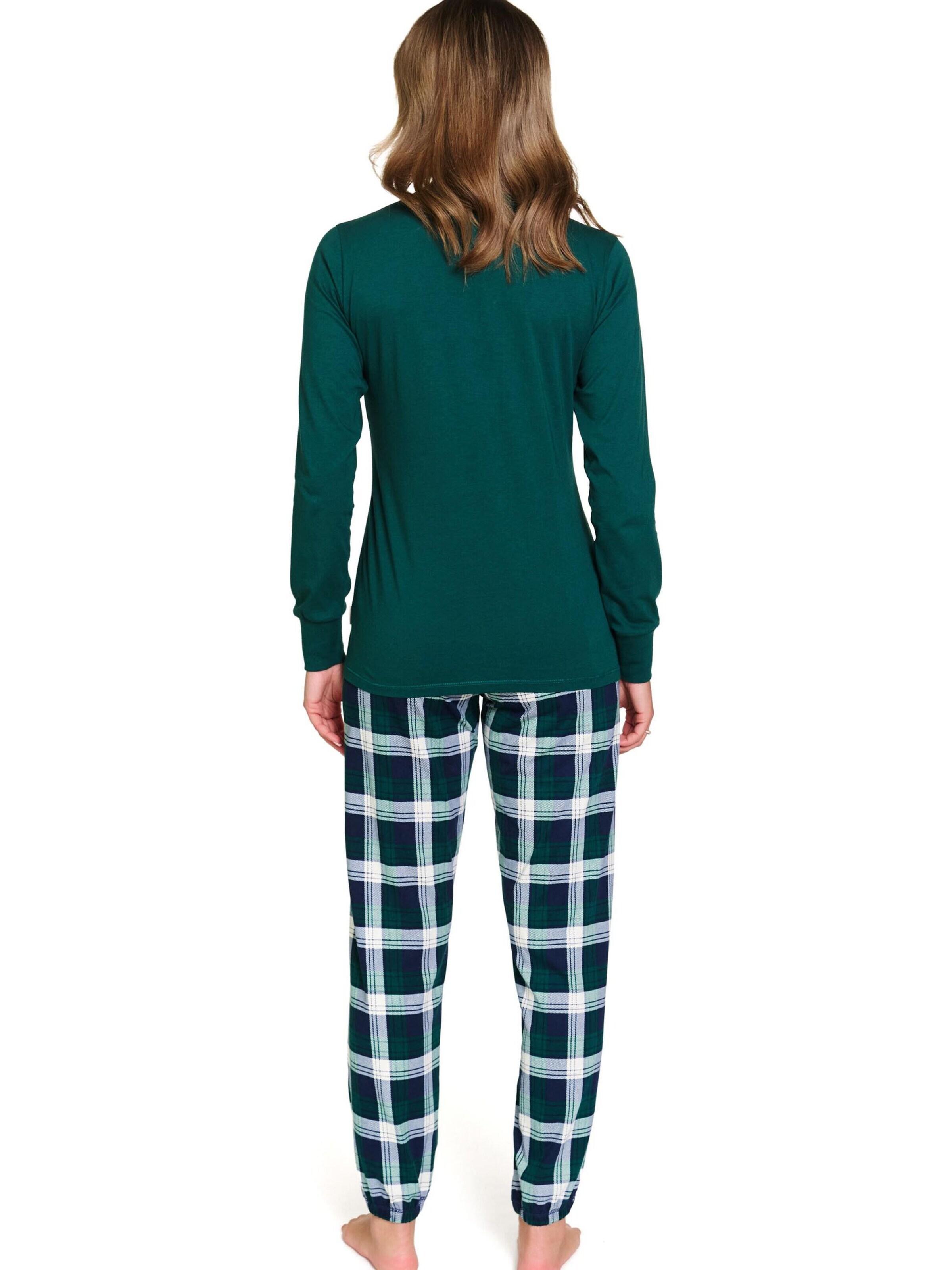 Doctor nap Piżama 'Doctor Nap Damen Pyjama' w kolorze zielony