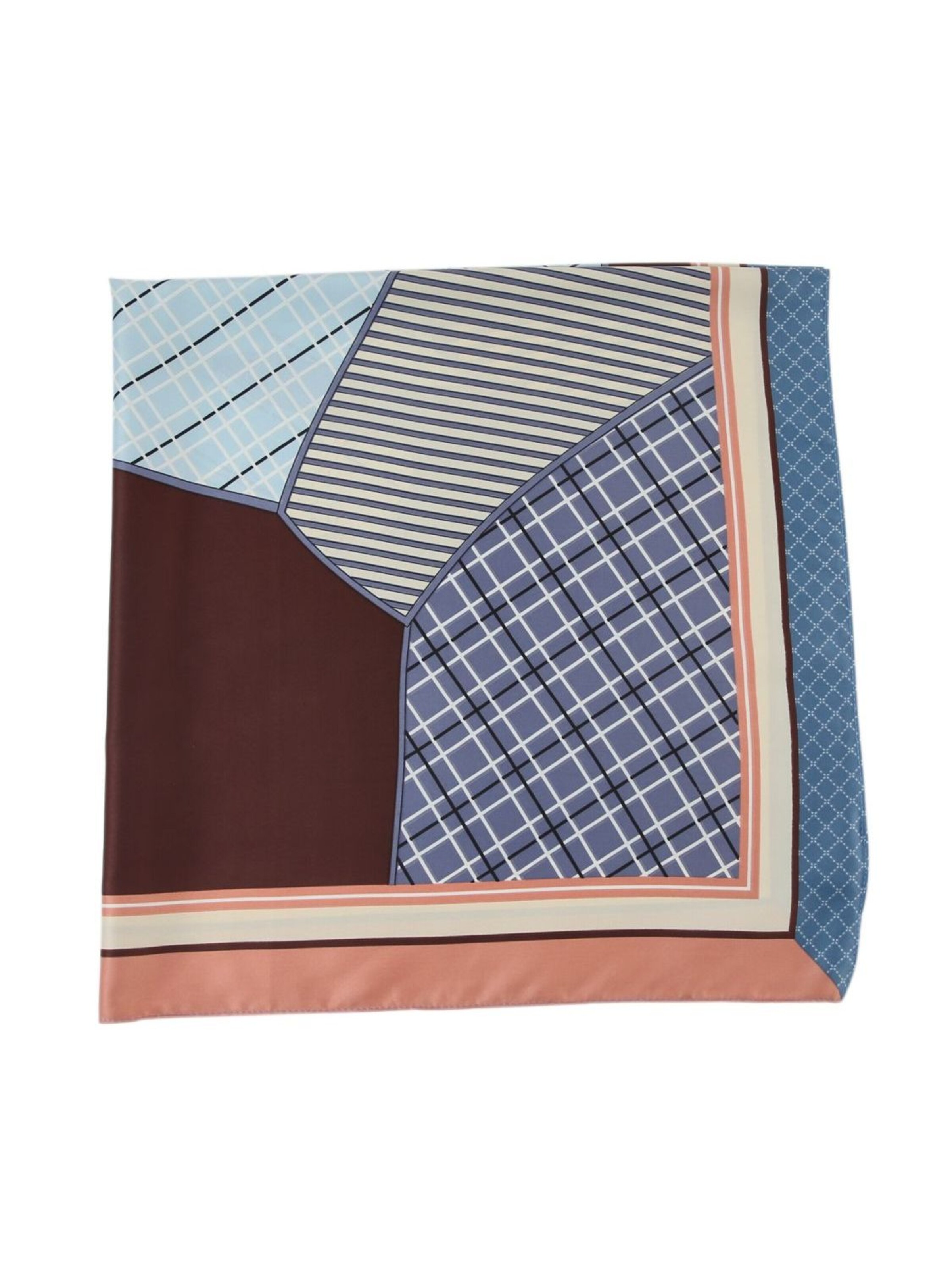 Écharpe 'Zoé' alberto cabale en bleu