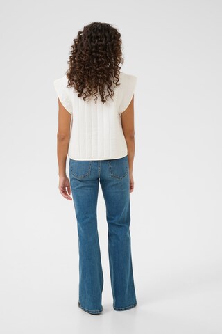 CULTURE Vest 'CUPom' i hvid